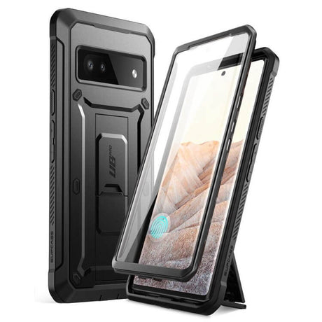 Противоударен Калъф за Google Pixel 7A, Supcase Unicorn Beetle Pro, Черен (2)