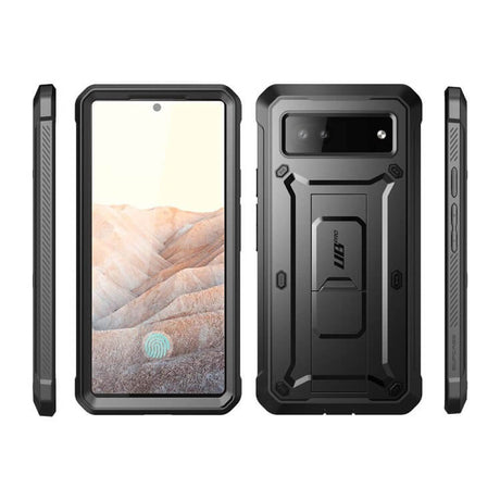 Противоударен Калъф за Google Pixel 7A, Supcase Unicorn Beetle Pro, Черен (4)