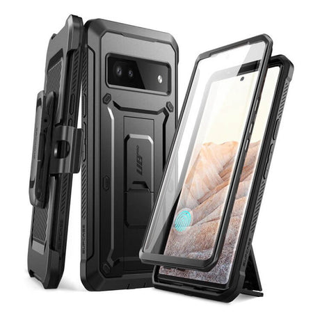 Противоударен Калъф за Google Pixel 7A, Supcase Unicorn Beetle Pro, Черен