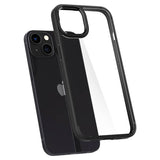 Противоударен Калъф за iPhone 13, Spigen Ultra Hybrid Case, Черен (5)