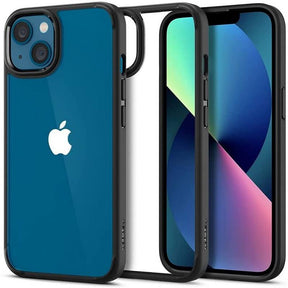 Противоударен Калъф за iPhone 13, Spigen Ultra Hybrid Case, Черен