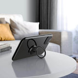 Метален Пръстен-Стойка, Tech-Protect Magnetic Phone Ring, Черен (2)
