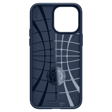 Противоударен Калъф за iPhone 13 Pro, Spigen Liquid Air Case, Син (6)