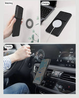 Magsafe калъф с Плъзгач за Камера за Huawei P60 Pro, Nillkin CamShield Case, Черен (5)