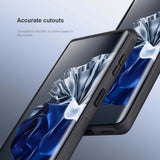 Удароустойчив Протектор 2бр. за Huawei P60 Pro, Nillkin Flexible Glass, Черен (6)