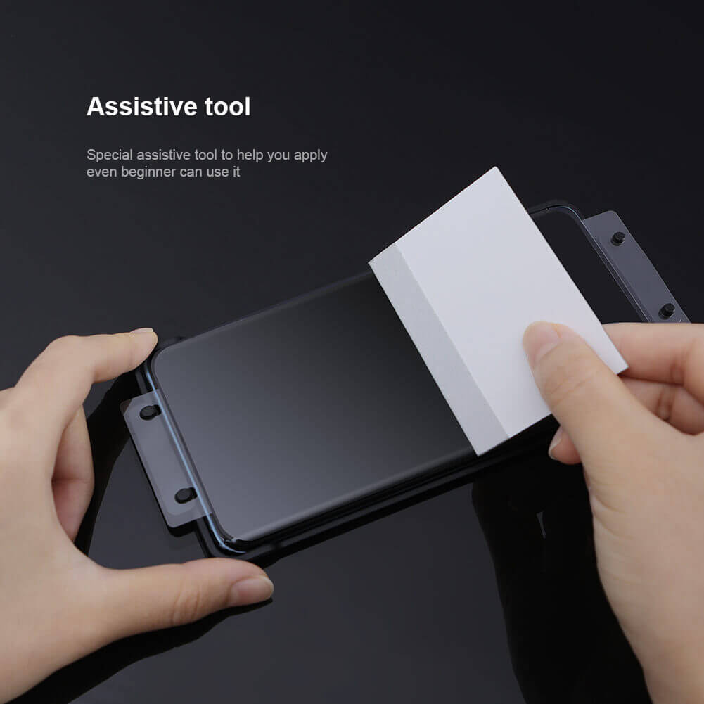 Удароустойчив Протектор 2бр. за Huawei P60 Pro, Nillkin Flexible Glass, Черен (5)