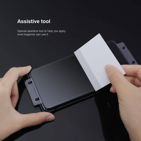 Удароустойчив Протектор 2бр. за Huawei P60 Pro, Nillkin Flexible Glass, Черен (5)