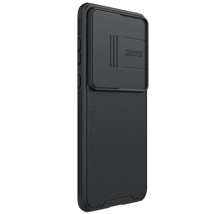 Magsafe калъф с Плъзгач за Камера за Huawei P60 Pro, Nillkin CamShield Case, Черен (2)