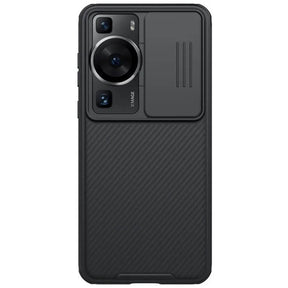 Magsafe калъф с Плъзгач за Камера за Huawei P60 Pro, Nillkin CamShield Case, Черен