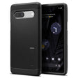 Калъф с Поставка за Google Pixel 7A, Spigen Tough Armor Case, Черен