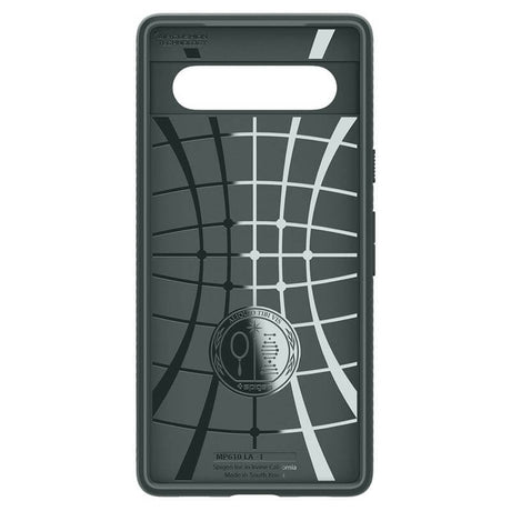 Противоударен Силиконов Калъф за Google Pixel 7A, Spigen Liquid Air Case, Зелен (3)
