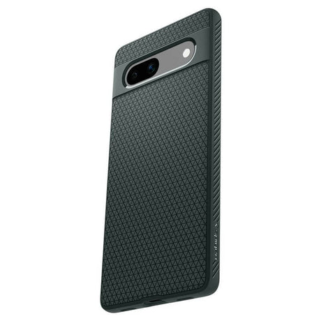 Противоударен Силиконов Калъф за Google Pixel 7A, Spigen Liquid Air Case, Зелен (6)