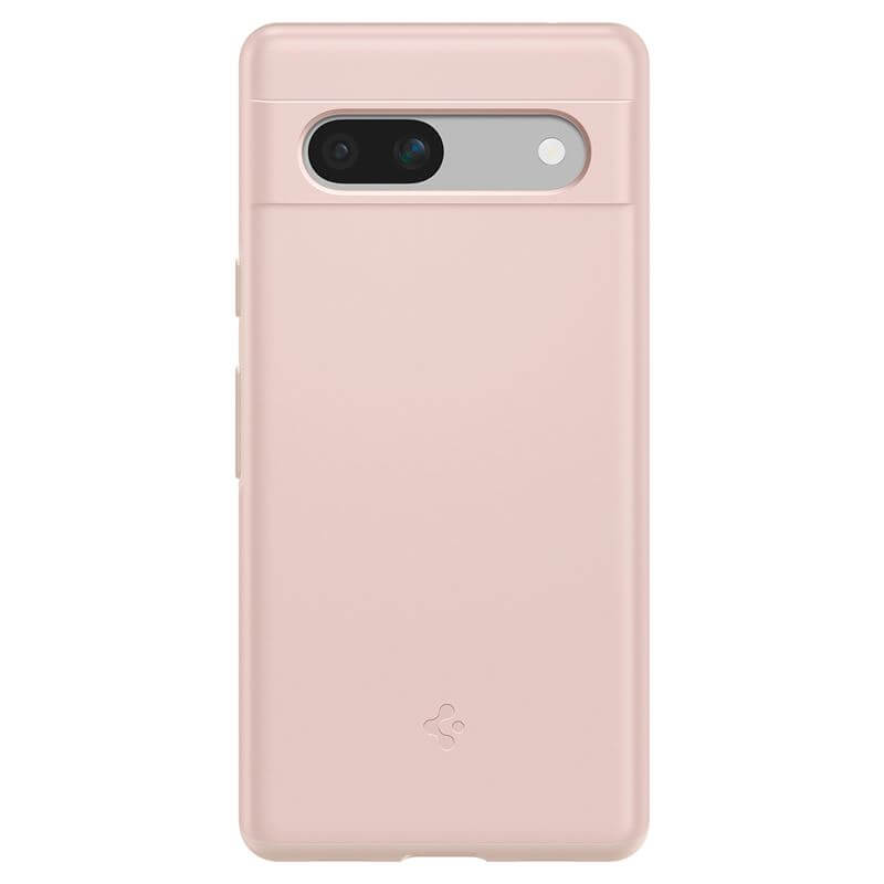 Противоударен Калъф за Google Pixel 7A, Spigen Thin Fit Case, Розов (2)