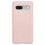 Противоударен Калъф за Google Pixel 7A, Spigen Thin Fit Case, Розов (2)