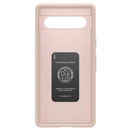 Противоударен Калъф за Google Pixel 7A, Spigen Thin Fit Case, Розов (3)