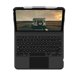 Калъф с Клавиатура за iPad 11th 2025/ 10th 2022, UAG Rugged Keyboard Case, Черен (5)