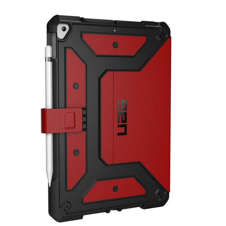 Екстремен Калъф за iPad 9/ 8/ 7 10.2", UAG Metropolis Case, Червен (4)