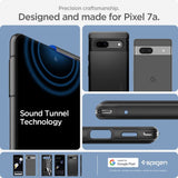 Противоударен Калъф за Google Pixel 7A, Spigen Rugged Armor Case, Черен (9)