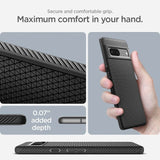 Противоударен Калъф за Google Pixel 7A, Spigen Rugged Armor Case, Черен (7)
