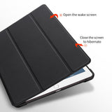 Защитен Калъф за iPad Air/ 6/ 5 9.7", Trifold Slim Case, Черен (4)