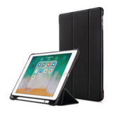Защитен Калъф за iPad Air/ 6/ 5 9.7", Trifold Slim Case, Черен