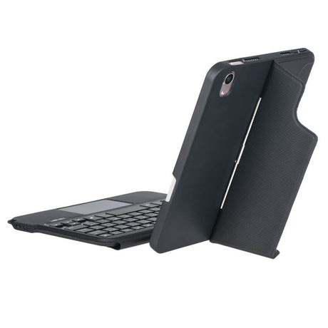 Калъф с Клавиатура за iPad Mini 6/7 2024, Touchpad Keyboard Case, Черен (5)