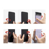 Калъф с Предпазител за Samsung Z Flip 4, Ringke Slim Hinge Case, Прозрачен (10)