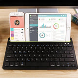 Безжична Клавиатура за Таблет, Universal Keyboard RK-908, Черен (7)