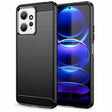 Противоударен Калъф за Xiaomi Redmi Note 12 5G, Tech-Protect Premium Carbon Case, Черен