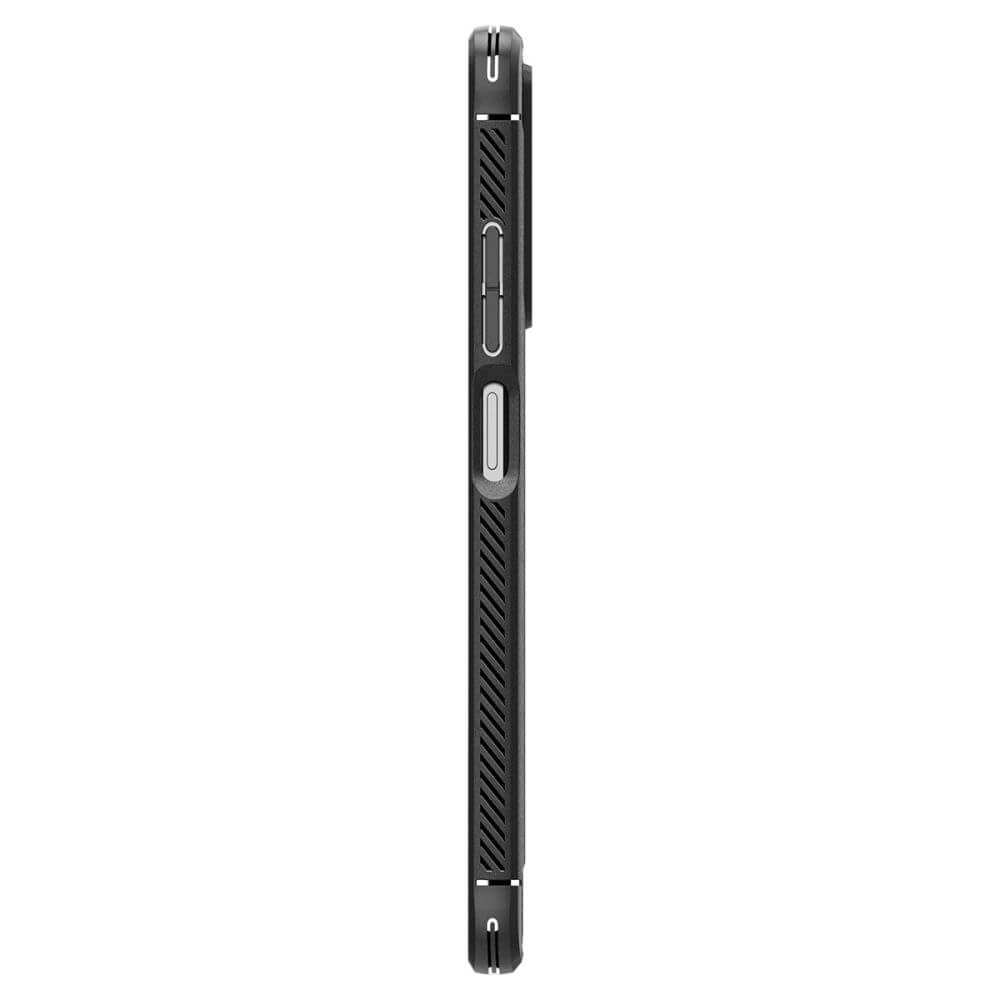 Противоударен Калъф за Xiaomi Redmi Note 12 Pro Plus, Spigen Rugged Armor Case, Черен (4)