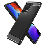 Противоударен Калъф за Xiaomi Redmi Note 12 Pro Plus, Spigen Rugged Armor Case, Черен (6)