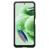 Противоударен Калъф за Xiaomi Redmi Note 12 5G, Spigen Rugged Armor Case, Черен (4)