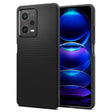 Противоударен Калъф за Xiaomi Redmi Note 12 Pro 5G, Spigen Liquid Air Case, Черен