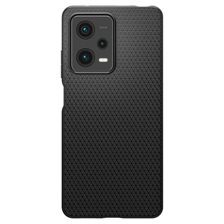 Противоударен Калъф за Xiaomi Redmi Note 12 Pro 5G, Spigen Liquid Air Case, Черен (2)