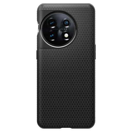 Противоударен Калъф за Oneplus 11, Spigen Liquid Air Case, Черен (2)