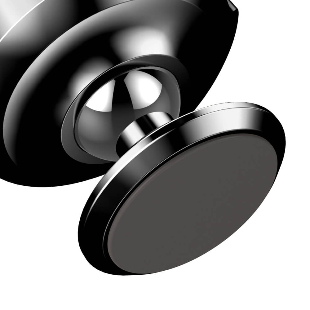 Магнитна Стойка за Кола, Baseus Small Ears Holder, Черен (5)