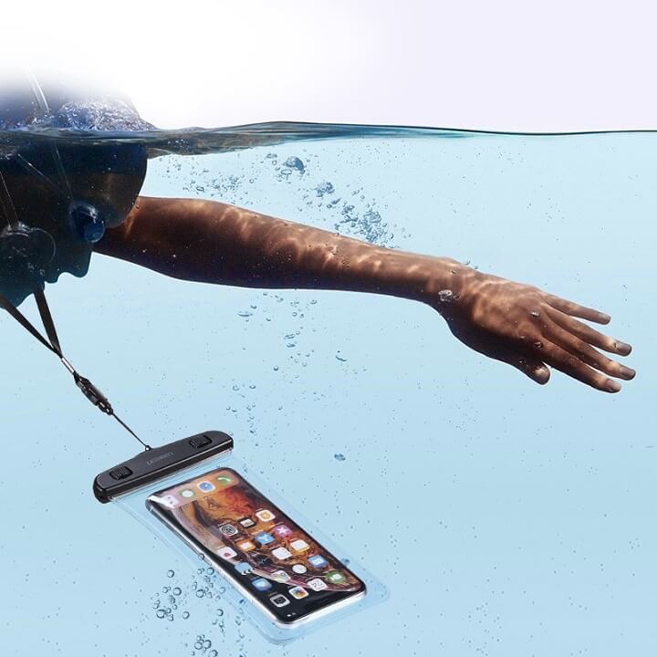 Универсален Водоустойчив Калъф, Tech-Protect Waterproof Case, Прозрачен (5)