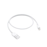 Оригинален USB Кабел за iPhone и iPad, Apple (Lightning) ME291ZM/A 0.5m, Бял (2)