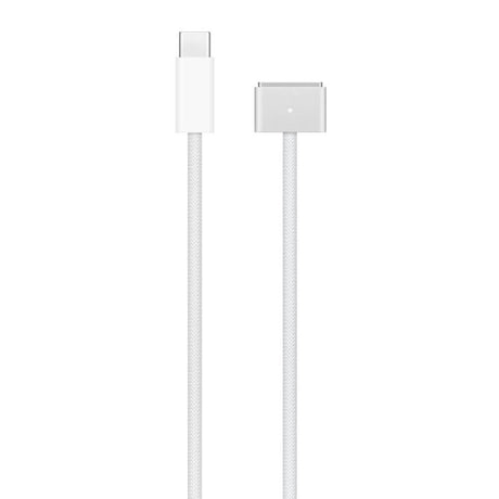 Оригинален Кабел за Macbook, Apple USB-C to MagSafe 3 MW613ZM/A 2m, Бял (3)