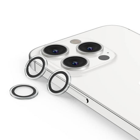 Протектор за Камерата на iPhone 14 Pro Max, ESR Camera Lens Ring Glass, Черен (3)