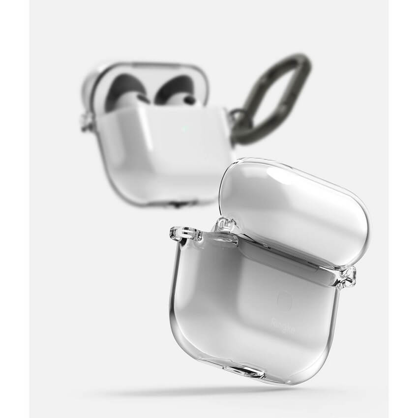 Калъф за Apple Airpods 3, Ringke Hinge Case, Прозрачен (7)
