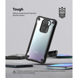 Противоударен Хибриден Калъф за Xiaomi Redmi Note 9, Ringke Fusion X Case, Черен (2)