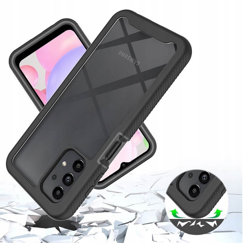 Цялостен Калъф за Samsung A23, Tech-Protect Defense 360 Case, Черен (4)