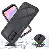 Цялостен Калъф за Samsung A23, Tech-Protect Defense 360 Case, Черен (4)