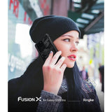 Противоударен Хибриден Калъф за Samsung S20 Ultra, Ringke Fusion X Camo, Черен (4)