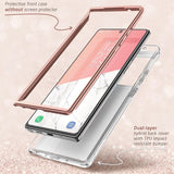 Дамски Калъф за Samsung Note 20 Ultra, Supcase Iblsn Cosmo Marble, Розов (3)