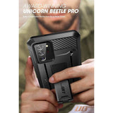 Противоударен Калъф за Samsung Note 20 Ultra, Supcase Unicorn Beetle Pro, Черен (5)