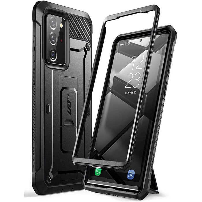 Противоударен Калъф за Samsung Note 20 Ultra, Supcase Unicorn Beetle Pro, Черен
