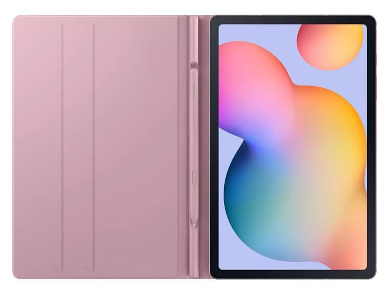 Оригинален Калъф за Samsung Tab S6 Lite Book Case EF-BP610PPEGEU, Розов (3)
