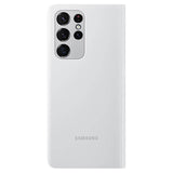 Оригинален Активен Калъф за Samsung S21 Ultra, Led View Cover Book Case EF-NG998PJEGEE, Сив (2)